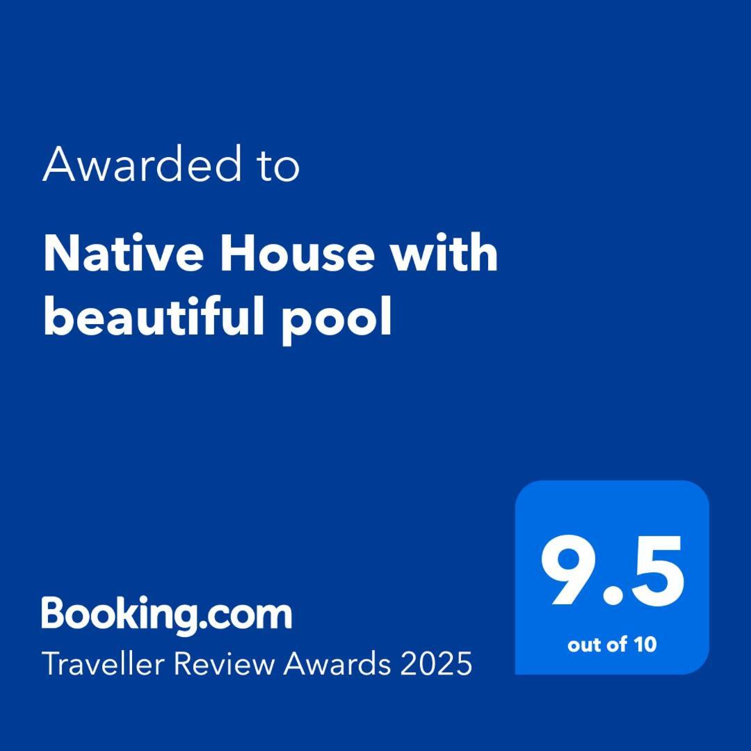 Villa Native House With Beautiful Pool Bagac Esterno foto